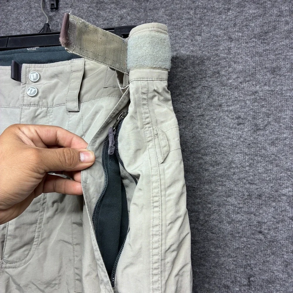 Burton Tactic Mens Snowboard Pants XL Tan Beige Cargo Winter Ski Outdoor
